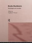 Image for Emile Durkheim: sociologist and moralist