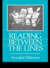 Image for Reading between the lines