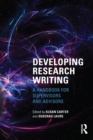 Image for Developing research writing: a handbook for supervisors and advisors