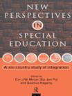 Image for New perspectives in special education: a six-country study of integration
