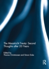 Image for The Maastricht Treaty  : second thoughts after 20 years
