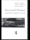 Image for Beyond Blame: Child Abuse Tragedies Revisited