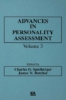 Image for Advances in Personality Assessment: Volume 3 : 0