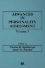 Image for Advances in Personality Assessment: Volume 3