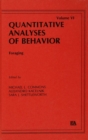 Image for Quantitative analyses of behavior.: (Foraging)