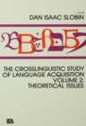 Image for The Crosslinguistic Study of Language Acquisition: Volume 2: Theoretical Issues