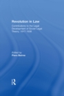 Image for Revolution in law: contributions to the development of Soviet legal theory 1917-1938