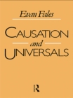 Image for Causation and universals