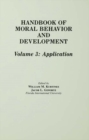 Image for Handbook of Moral Behavior and Development: Volume 3: Application