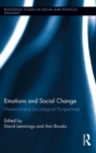 Image for Emotions and social change: historical and sociological perspectives : 89