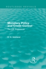 Image for Monetary policy and credit control: the UK experience