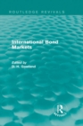 Image for International bond markets