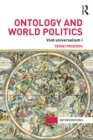 Image for Ontology and world politics: void universalism I