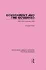 Image for Government and the governed: BBC Reith lectures 1983