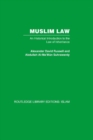 Image for Muslim law: an historical introduction to the law of inheritance : v. 17