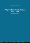 Image for Religious toleration in England 1787-1833