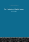 Image for The Profession of English Letters