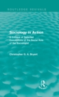 Image for Sociology in action: a critique of selected conceptions of the social role of the sociologist