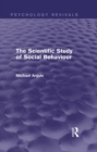 Image for The scientific study of social behaviour
