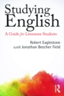 Image for Studying English: a guide for literature students