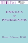 Image for Essentials of psychoanalysis