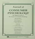 Image for Cultural Psychology: A Special Issue of the journal of Consumer Psychology