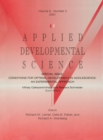 Image for Applied developmental science.: special issue : conditions for optimal development in adolescence : an experiential approach