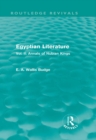 Image for Egyptian Literature (Routledge Revivals): Vol. II: Annals of Nubian Kings