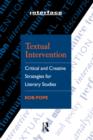 Image for Textual intervention: critical and creative strategies for literary studies