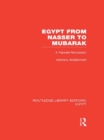 Image for Egypt from Nasser to Mubarak: A Flawed Revolution
