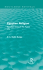 Image for Egyptian religion: Egyptian ideas of the future life