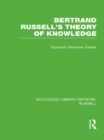 Image for Bertrand Russell&#39;s Theory of Knowledge