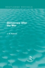 Image for Democracy after the war