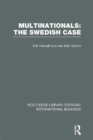 Image for Multinationals: the Swedish case