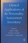 Image for Clinical applications of the personality assessment inventory