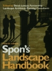 Image for Spon&#39;s landscape handbook.