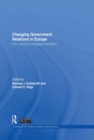 Image for Changing government relations in Europe: from localism to intergovernmentalism