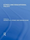 Image for Ethics and educational policy : v. 21