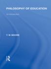 Image for Philosophy of education: an introduction