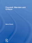 Image for Foucault, Marxism and critique.
