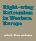 Image for Right-wing extremism in Western Europe