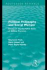 Image for Political Philosophy and Social Welfare (Routledge Revivals): Essays on the Normative Basis of Welfare Provisions