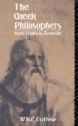 Image for The Greek Philosophers: From Thales to Aristotle