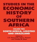 Image for Studies in the economic history of southern Africa
