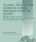 Image for Class, state and agricultural productivity in Egypt: a study of the inverse relationship between farm size and land productivity