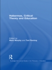 Image for Habermas, critical theory and education