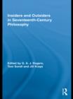 Image for Insiders and outsiders in seventeenth-century philosophy