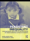 Image for Persistent inequality: contemporary realities in the education of undocumented Latina/o students : 2