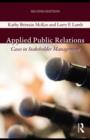 Image for Applied public relations: cases in stakeholder management