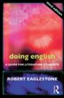Image for Doing English: a guide for literature students
